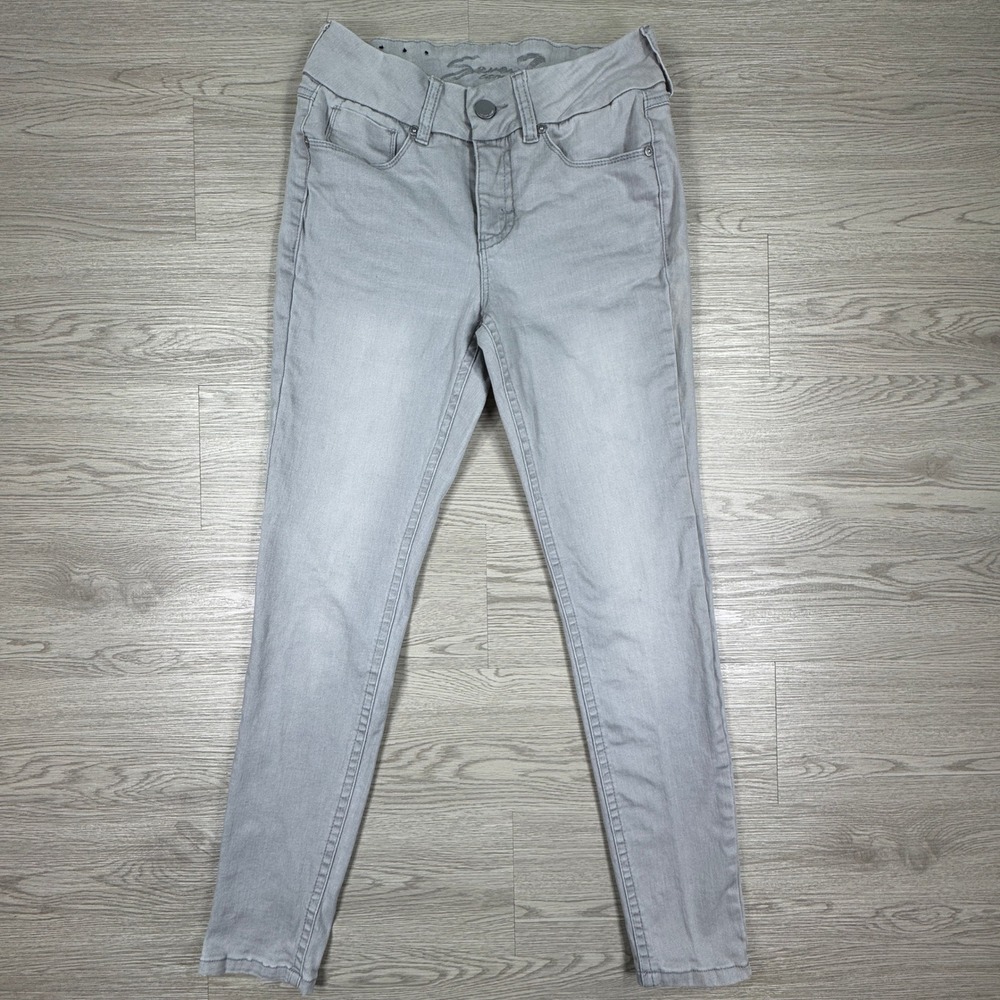 Seven7 Women's Skinny Jeans Glacier Wash Grey Size 8 Stretch Denim